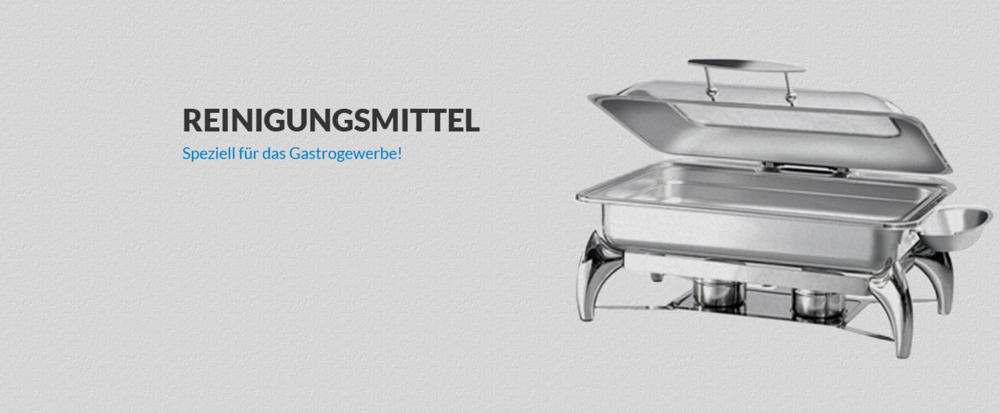 Gastrobedarf deutschlandweit bestellen | Chafing Dish und mehr